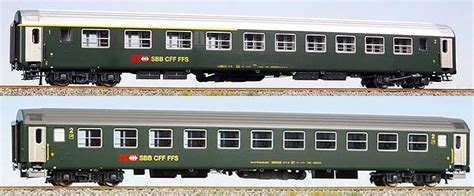 LS Models Set Of 2 Passenger Cars 1st 2nd And 2nd Class EuroTrainHobby