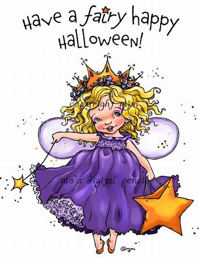 Halloween Fairy Clipart Cards