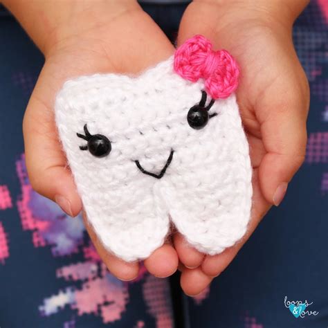 Tooth Fairy Pouch Free Crochet Pattern Loops And Love Crochet