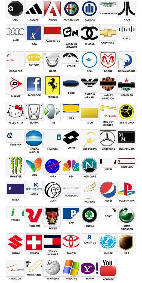 More than 3000 logos are available for you to guess. Logos Quiz Level 2 | Answers solutions | Logo quiz answers, Logo quiz, Logo answers