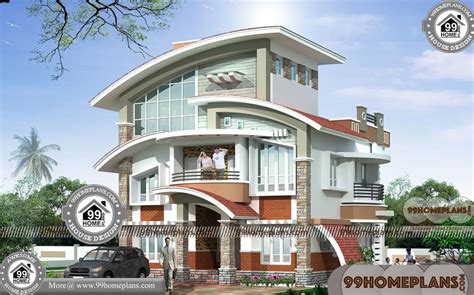 Official house plan & blueprint site of builder magazine. 3 Story House Plans Narrow Lot 90+ Contemporary House ...