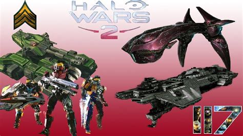 Halo Wars 2 Epic Unit Battle 117 Youtube