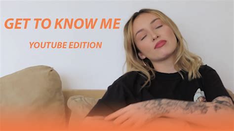 Get To Know Me Youtube Edition Youtube