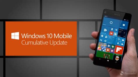 Доступны накопительные обновления для Windows 10 и Windows 10 Mobile