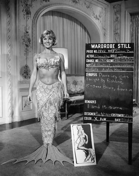 Doris Day Doing A Wardrobe Still For The Movie Glass Bottom Boat 1965 R Oldschoolcelebs
