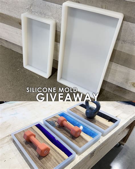 each and every month we giveaway silicone molds for epoxy resin artwork to our followers make
