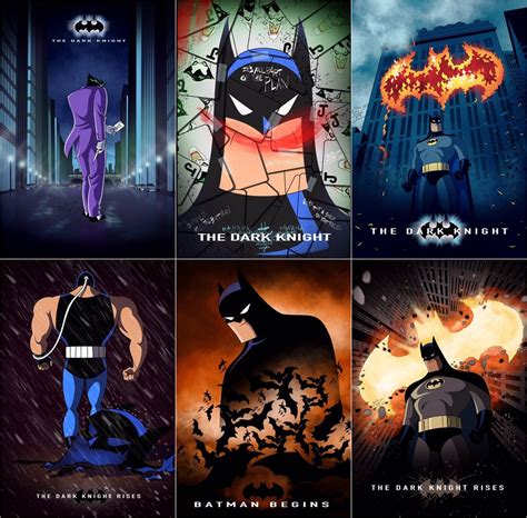 Batman The Animated Series Style Nolan Trilogy Art By Simansfa Which Ones Your Favorite R
