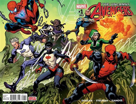 Image Uncanny Avengers Vol 3 1 Wraparound Marvel Database