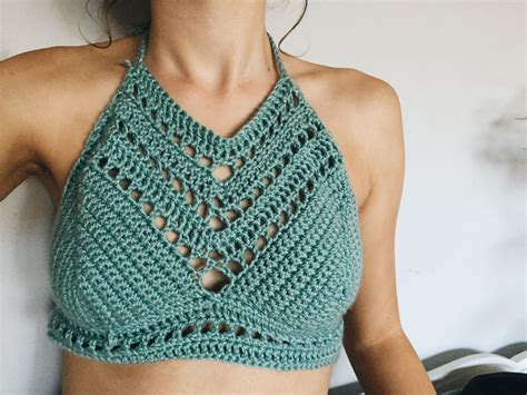 Gypsy Halter By Shopayita From Shopayita Acrylic Yarn Gypsy Crop Tops Handmade