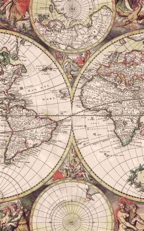 Old World Map 1689 Wallpaper Unsorted Other Wallpaper Collection
