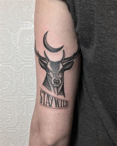 Stay Wild By Justinoliviertattoo