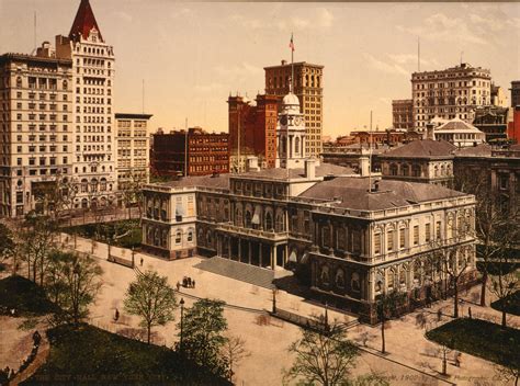 New York City In Color Photographs From The Turn Of The Century