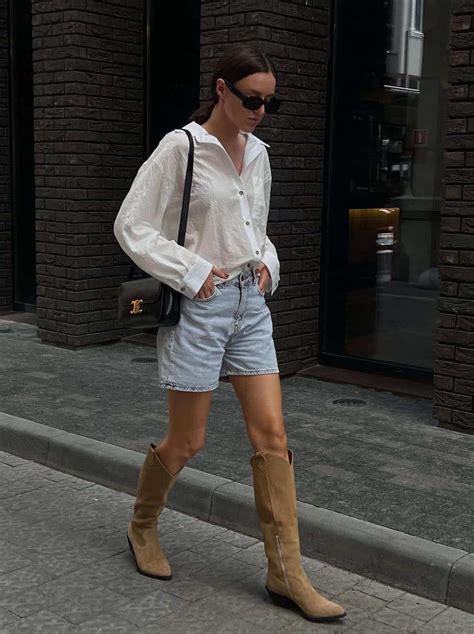 Cowboy Boots With Shorts 11 Chic Ways To Rock This Aesthetic