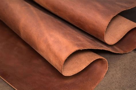 A Piece Of Brown Leather Texture Of Natural Material Applied Dna