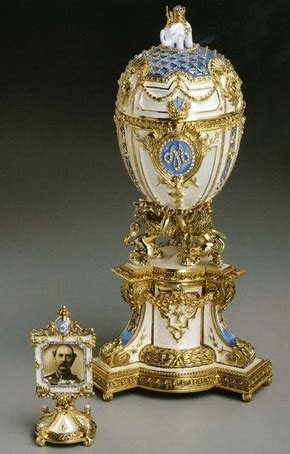 The egg was an exquisite example of the jeweler's art: The Missing Romanov Faberge Egg - Case of The Missing Egg