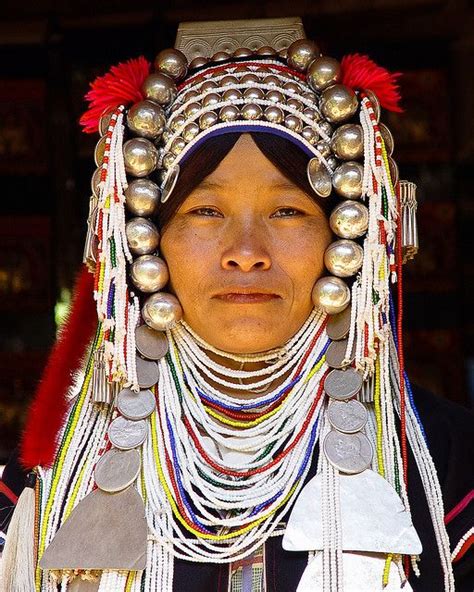 Akha Tribal Lady Thailand Tribal People Beautiful People Women