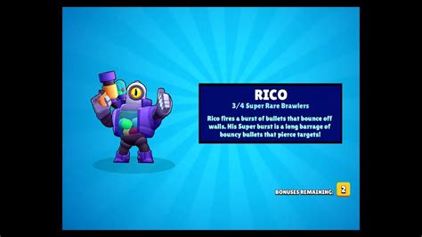 All content must be directly related to brawl stars. Rico Unlock - Brawl Stars - Gameplay Part 23 (iOS, Android ...
