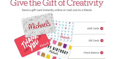 Following are the sources from where you can get paid and free michaels gift card. www.michaels.com - Guide To Michaels Gift Card Balance ...