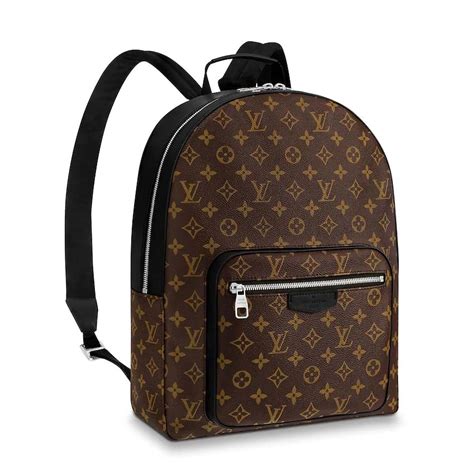 Louis Vuitton Lv Men Josh Backpack In Monogram Macassar Brown Cheap