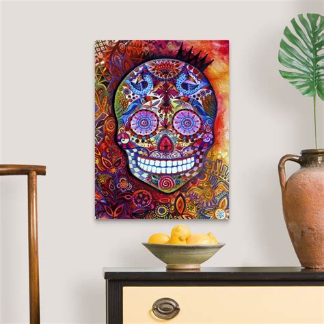 Skull Canvas Art Print Ebay