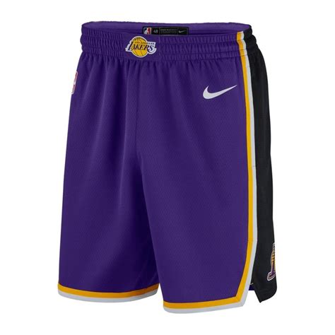 Nike Nba Los Angeles Lakers Swingman Shorts Statement Edition Teams