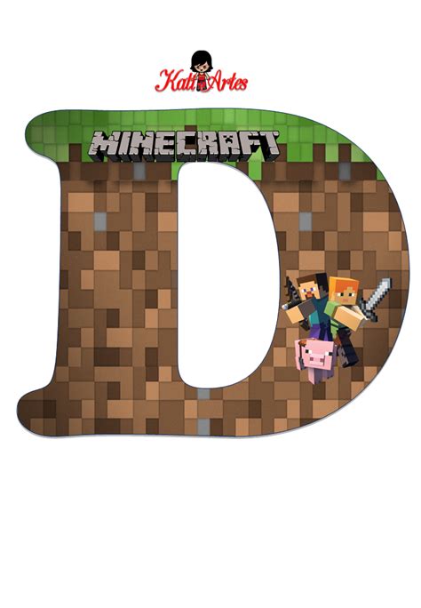 Pocket edition letter xbox one, mines, game, mines, party png. Abecedario de Minecraft. Minecraft Alphabet. - Oh my ...