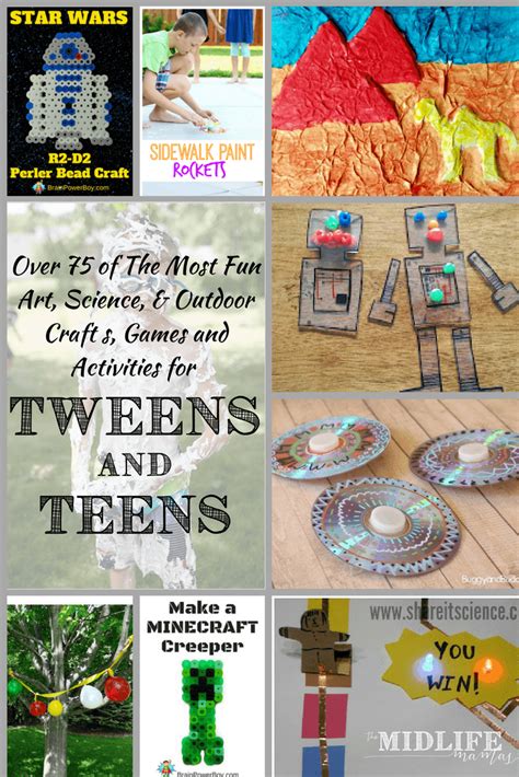 Some medical problems can cause depression. 75+ Activities and Crafts for Teens & Tweens That Won't ...