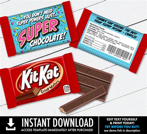 Free Printable Candy Bar Wrappers Covermaz
