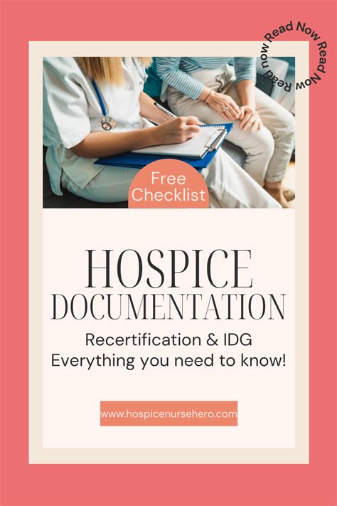 Hospice Documentation Recertification Charting Made Easy Hospice