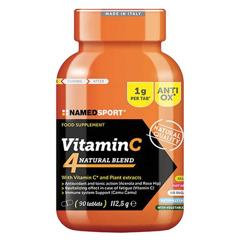 3.16 how much do vitamin c supplements cost? Named Sport Vitamin C 4Natural Blend dietary supplement ...