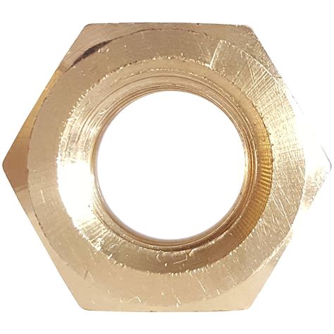 Solid Brass Hex Nuts Full Size Bright Finished All Sizes And Quantities