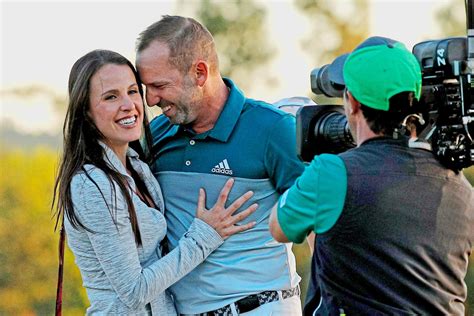 Sergio Garcia Fiancée Angela Akins Helps Golfer Finally End Wait For
