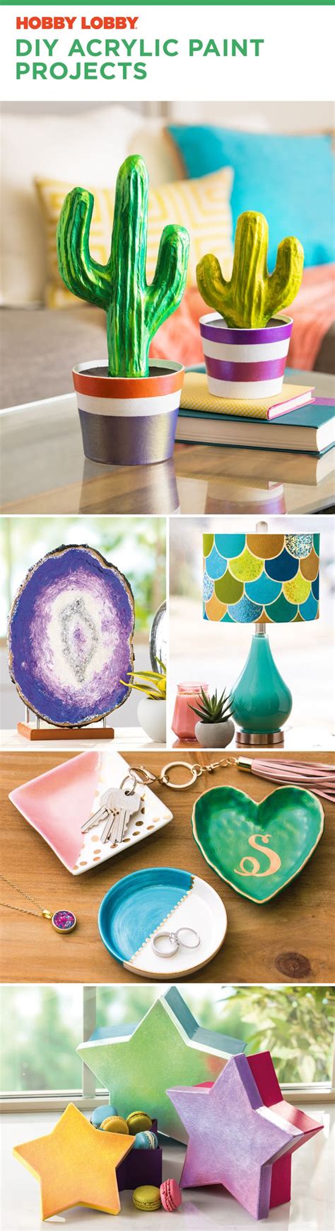 Feeling Creative Check Out These Acrylic Paint Projects Crafts
