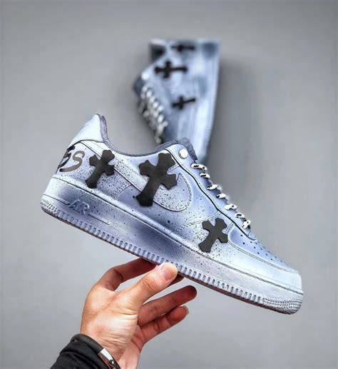 Sankicks Sports Chrome Hearts X Nike Air Force Normal Box