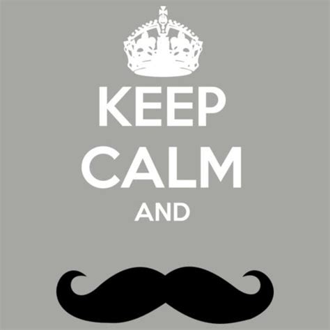Keep Calm And Mustache Personalized Mens T Shirt India