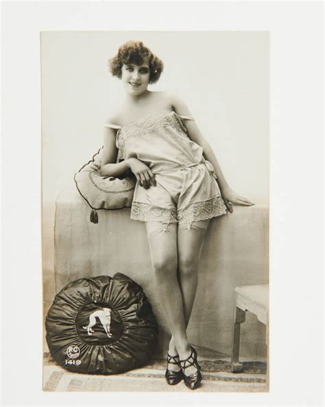 Set Of C S French Risque Flapper Woman Postcards Etsy Israel