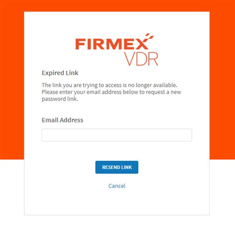 I Am Being Directed To An Expired Password Link Firmex Knowledge Base