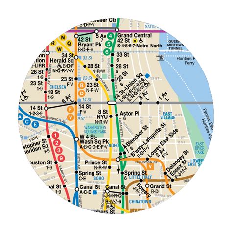 Nyc Subway Map Blingby