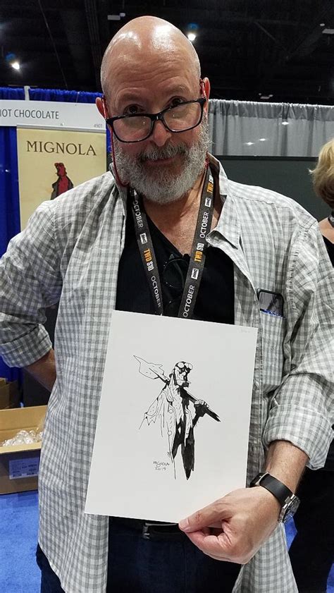 Mike Mignola 2019 Hellboy Ink Drawing