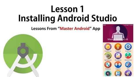 Installing Android Studio Sdk And Android Emulator Running Your First