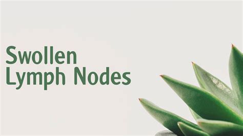 Swollen Lymph Nodes Symptoms Causes Treatment Diagnosis Aptyou