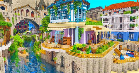 Cute Cityscape 🏠 Rminecraftbuilds