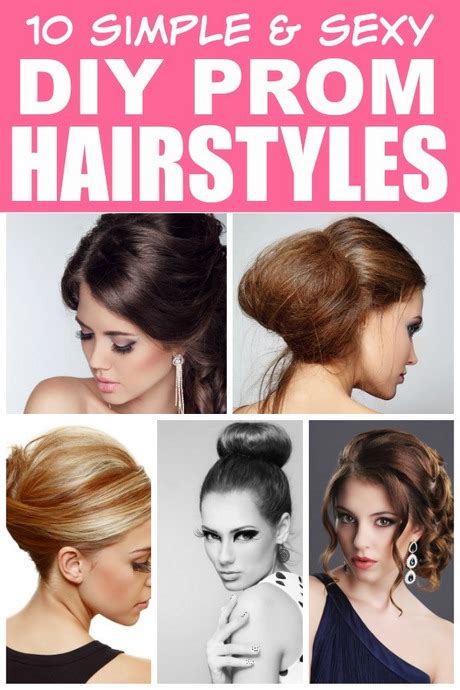 Easy Prom Hairstyles To Do Yourself