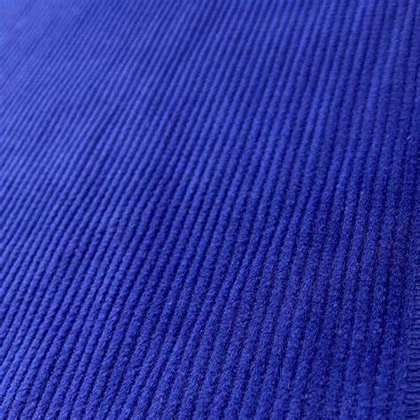 100 Cotton 8 Wale Corduroy Royal Blue 1st For Fabric