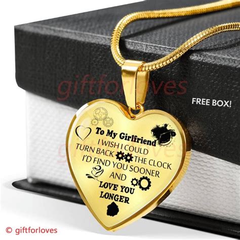 This is the reason why it when it comes to buying a birthday gift for girlfriend, always keep the romance in mind. To My Girlfriend Luxury Necklace: Best Gift For Girlfriend ...