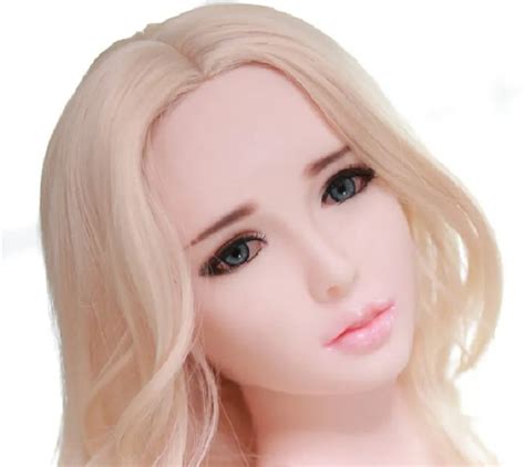 New Realistic Silicone Love Doll Head Oral Sex Toy For Men Japanese Tpe Sexy Dolls Heads For