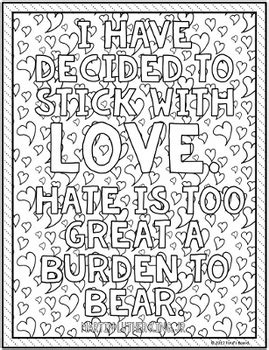 Martin Luther King, Jr. | MLK Coloring Pages | 15 Fun, Creative Designs