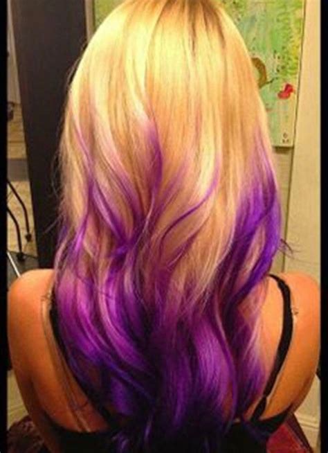 Blonde Hair With Purple Underneath Pictures Celebrity Hairstyle 2016