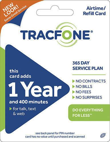 With tracfone prepaid refill cards you get the minutes, text and data you need for a 90 day period. TracFone Refill 1 Year 400 Minutes. | eBay