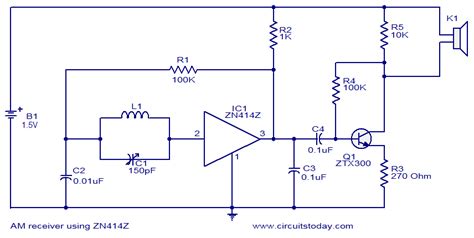 Am Transmitter And Receiver Circuit